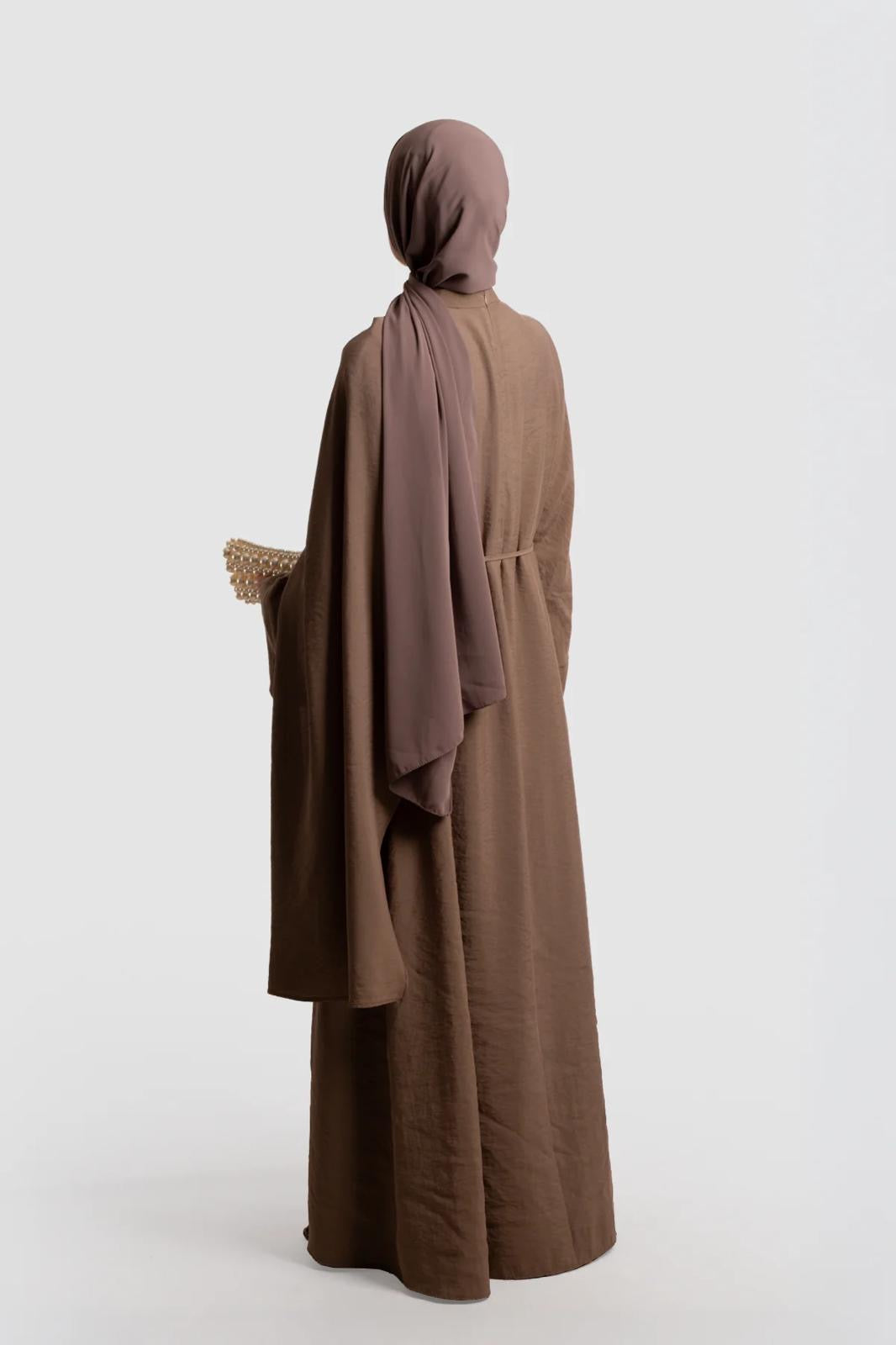 Abaya met losse cape