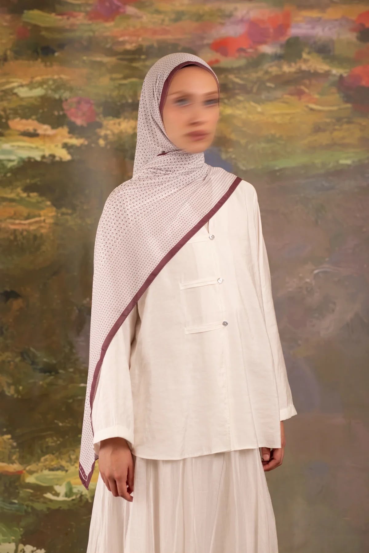 Rosé sjaal
