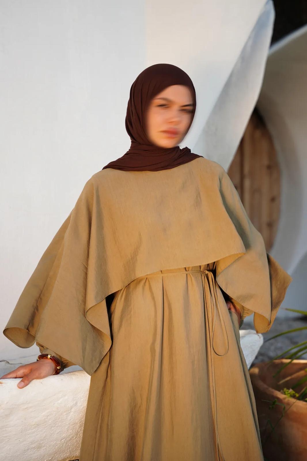 Jurk met cape