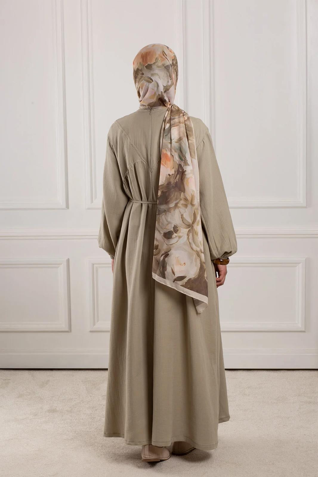 Mousseline jurk