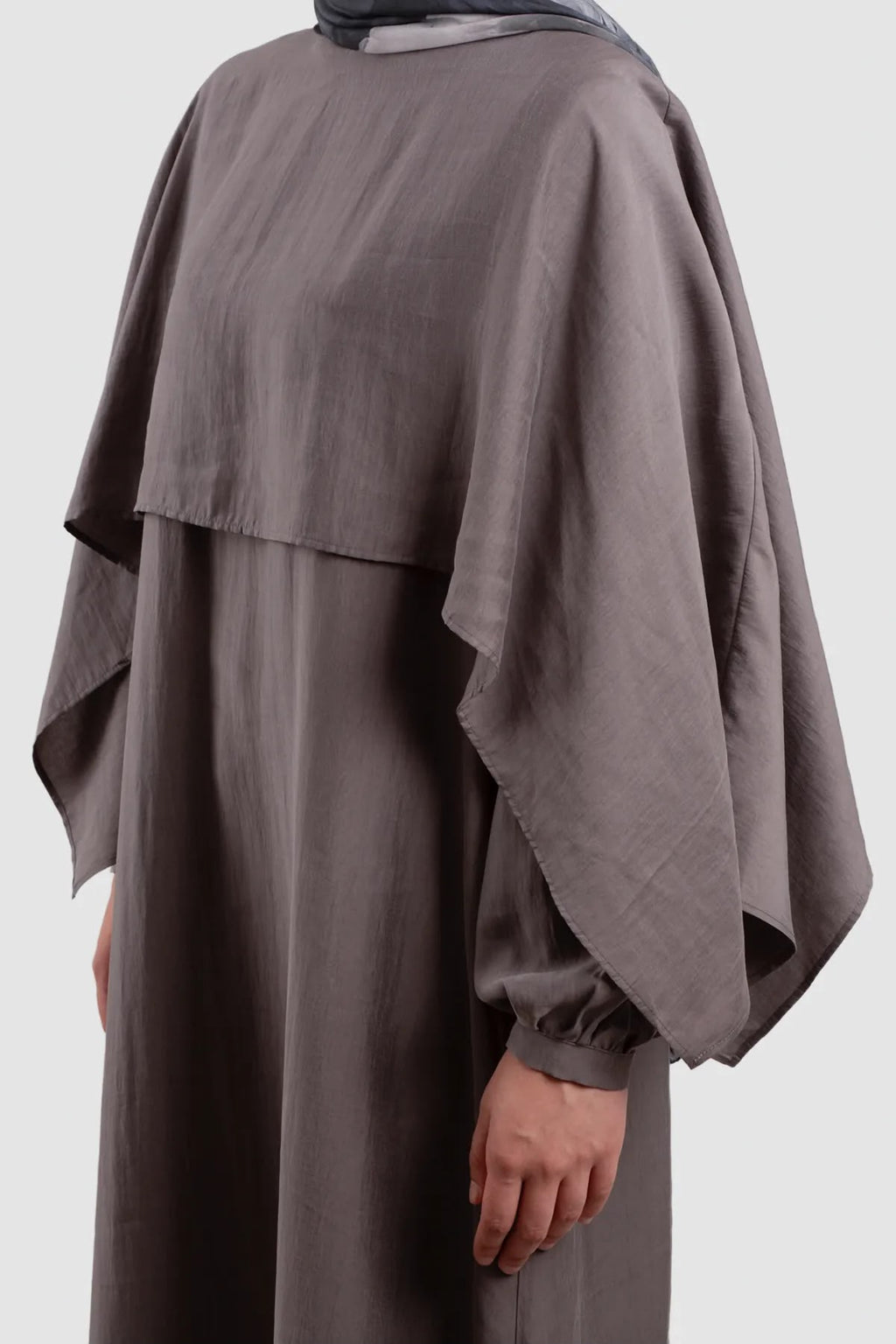 Jurk met cape
