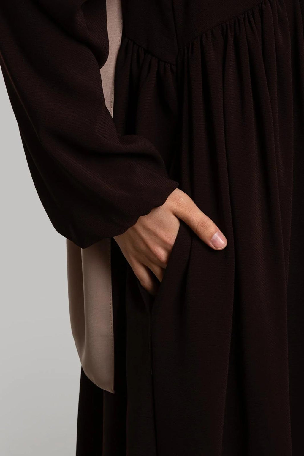 Ahsen abaya met rits