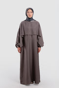 Jurk met cape