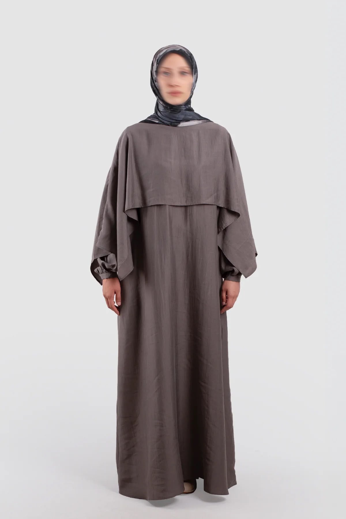Jurk met cape