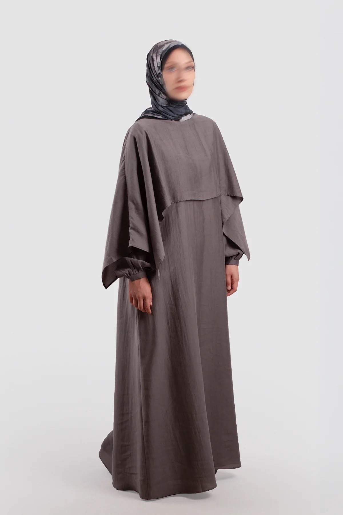 Jurk met cape