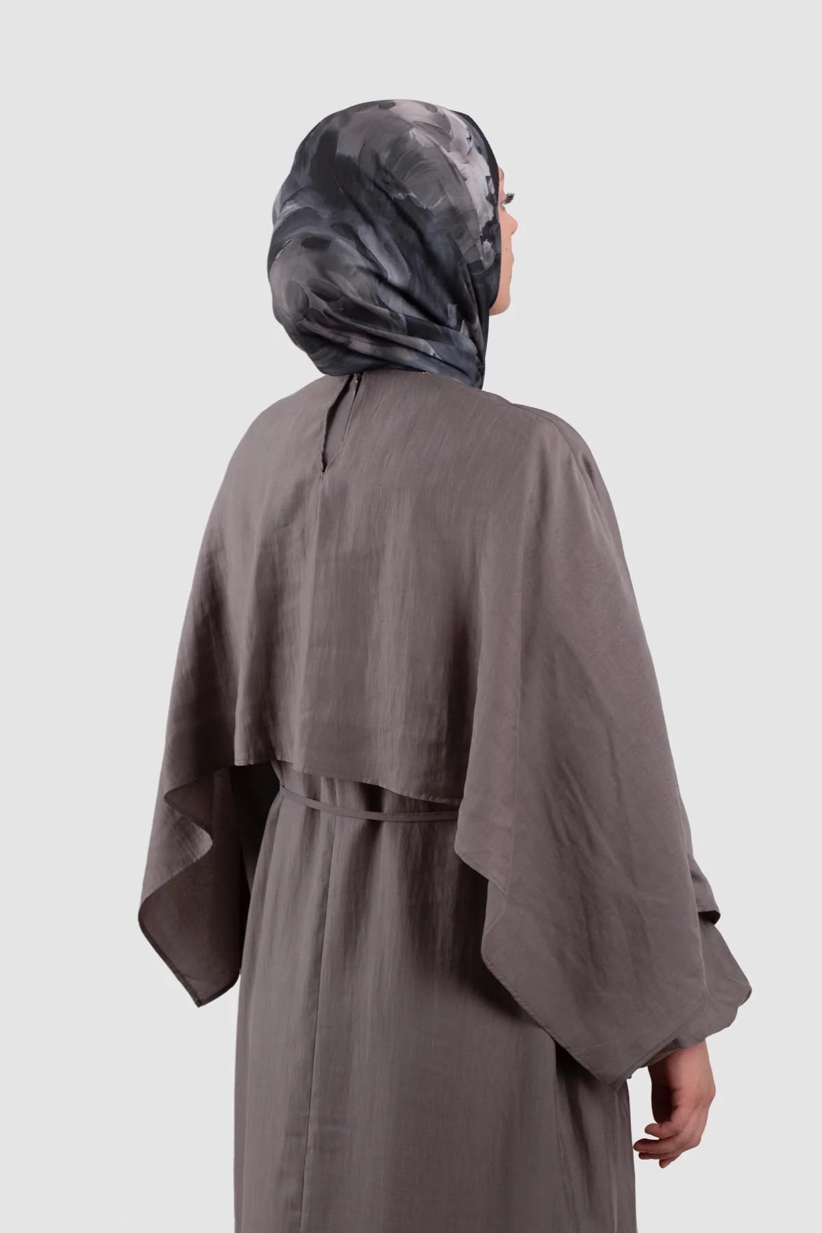 Jurk met cape