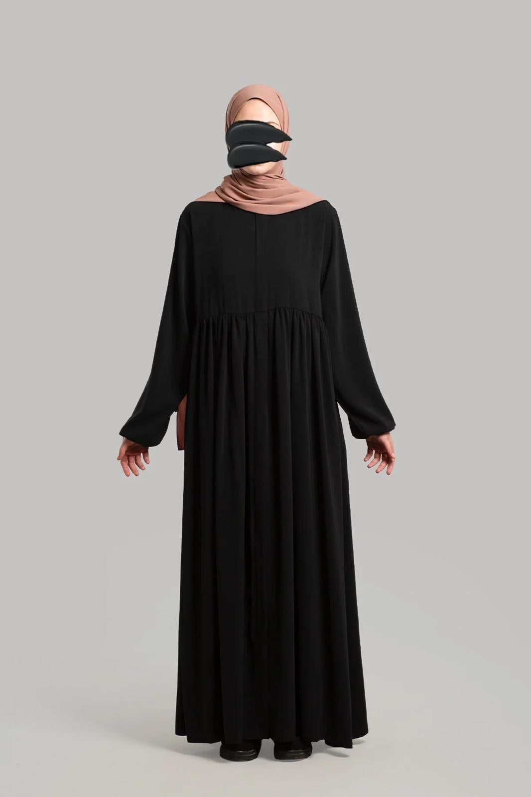 Ahsen abaya met rits
