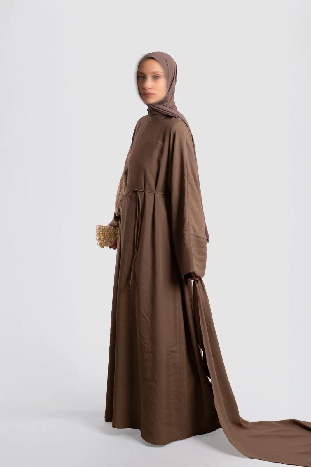 Abaya met losse cape