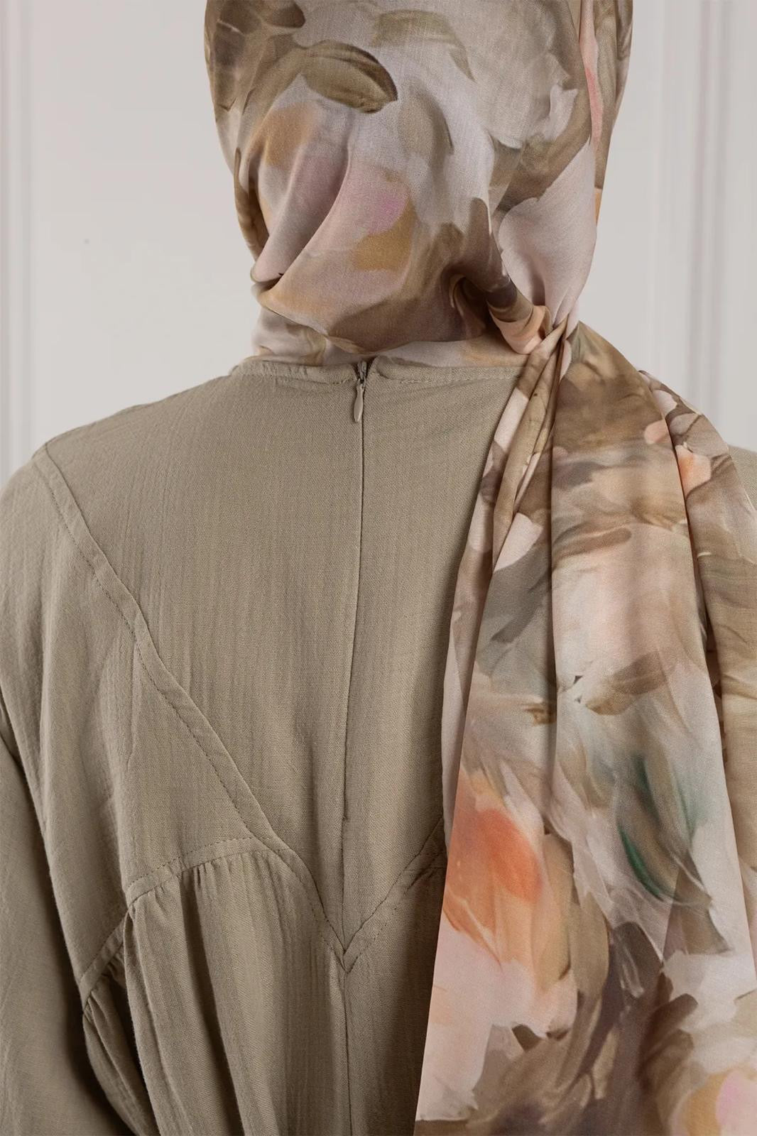 Mousseline jurk